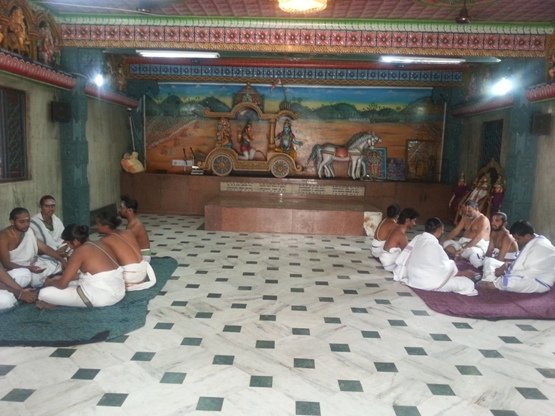 Havan at delhi Ganesh Mandir